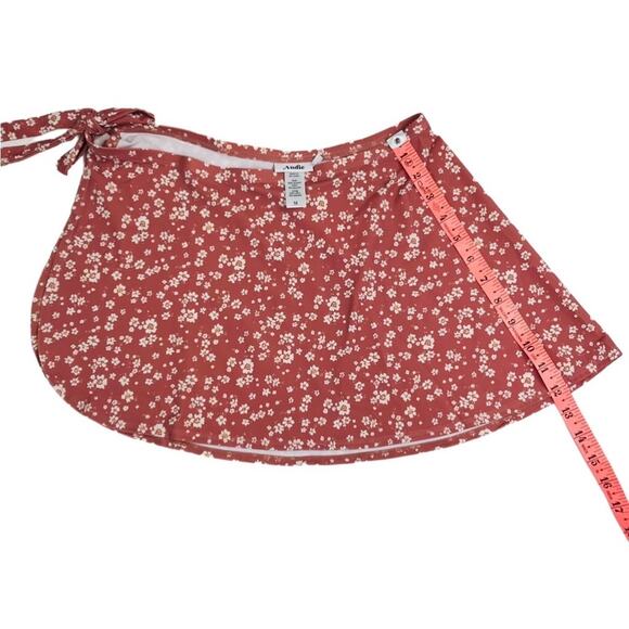 ANDIE Swim Sarong Sz M Floral Rose Cottagecore Preppy Boho Chick Romantic NWT - Picture 8 of 12